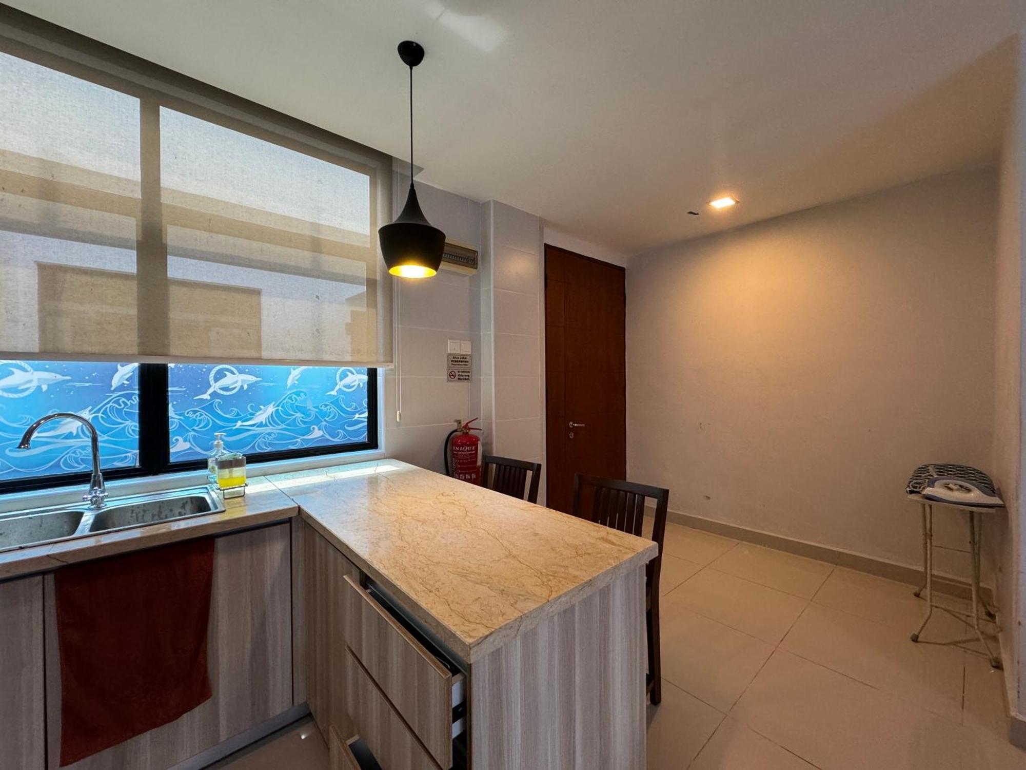 Studio At Samsuria Beach Resort Kampung Sungai Ular Extérieur photo